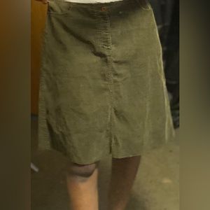 Plus size Calvin Klein green skirt